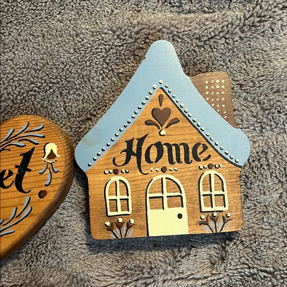 Vintage: Mini Home Sweet Home Wood Wall Decor - Picture 4 of 5